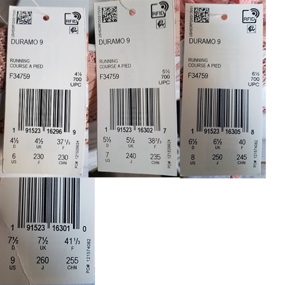 NWT Adidas Duramo 9 (Women's Running Shoes) - Picture 8 of 8